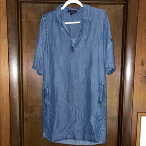 Velvet Heart Indigo Denim Dress